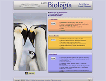 Tablet Screenshot of curtisbiologia.com